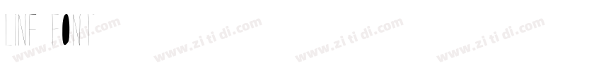 Line Font 超极细字型字体转换